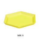 Kaleidoscope Stainless Steel Tray-Letifly Lights and Decor