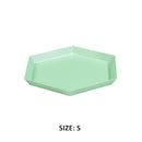Kaleidoscope Stainless Steel Tray-Letifly Lights and Decor