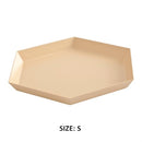 Kaleidoscope Stainless Steel Tray-Letifly Lights and Decor