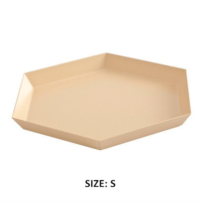 Kaleidoscope Stainless Steel Tray-Letifly Lights and Decor