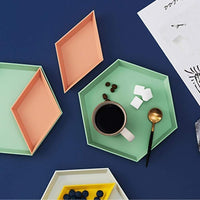 Kaleidoscope Stainless Steel Tray-Letifly Lights and Decor