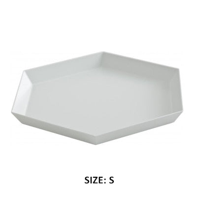 Kaleidoscope Stainless Steel Tray-Letifly Lights and Decor