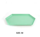 Kaleidoscope Stainless Steel Tray-Letifly Lights and Decor