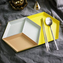 Kaleidoscope Stainless Steel Tray-Letifly Lights and Decor
