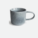 Creative Porcelain Coffee Cup Milk Ceramic European Red Tea Cups Set with Handle High quality Cement color