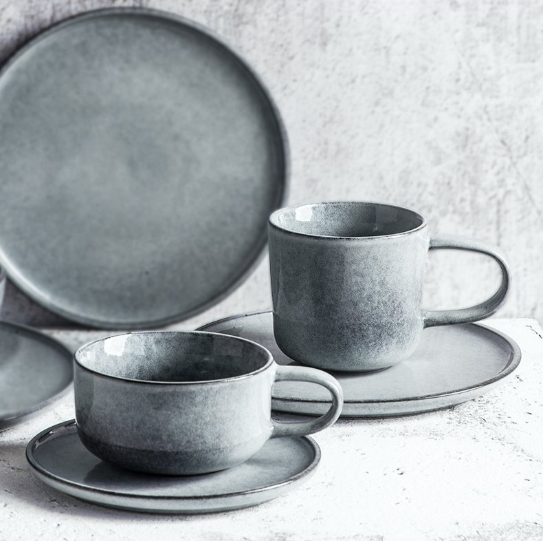 Kireina Porcelain Cup & Plate Set