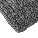 Lasso Cotton Chenille Chain Stitch Rug-Letifly Lights and Decor