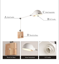 Light Scape Adjustable Wall Lamp-Letifly Lights and Decor