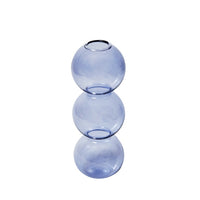 Lilac Glass Candle Holders-Letifly Lights and Decor