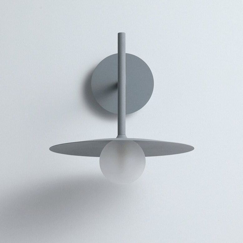 Wall Lamp LED Lighting Home Decoration Disk Mid century Modern Minimalist Iron Lamp