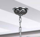 Lumiere Chrome and Crystal Chandelier Light-Letifly Lights and Decor