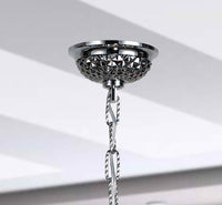 Lumiere Chrome and Crystal Chandelier Light-Letifly Lights and Decor