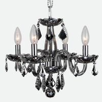 Lumiere Chrome and Crystal Chandelier Light-Letifly Lights and Decor