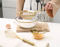 Luxury Gold Stainless Steel Baking Utensil Set
