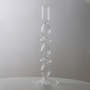 Macaroon Glass Ripple Candle Holders-Letifly Lights and Decor