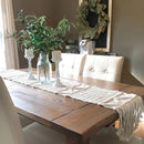 Macrame Knot Bohemian Table Runner