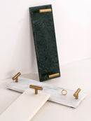 Natural Marble Made Organizer Storage Tray