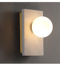 Marble & Brass Luxury LED Wall Light-Letifly Lights and Decor