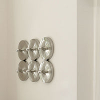 Metallic Wall Lamp Gold Black White Color Light
