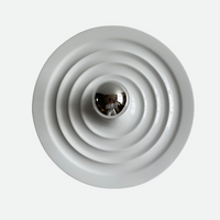 Metallic Wall Lamp Gold Black White Color Light