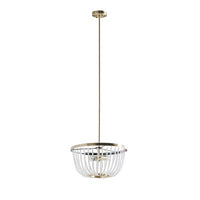 Melrose Beaded Chandelier-Letifly Lights and Decor