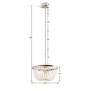 Melrose Beaded Chandelier-Letifly Lights and Decor