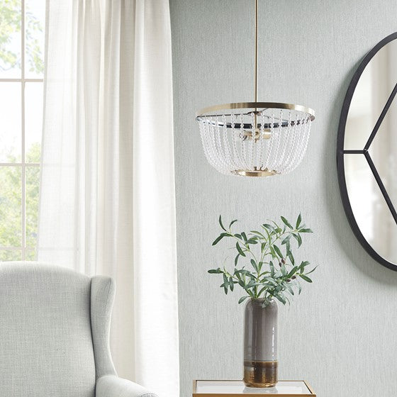 Melrose Beaded Chandelier-Letifly Lights and Decor