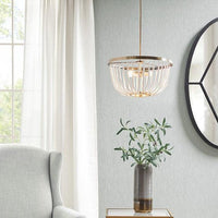 Melrose Beaded Chandelier-Letifly Lights and Decor