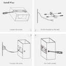Metal Cube Led Wall Light-Letifly Lights and Decor