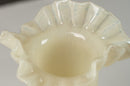 Light Milk Yellow High Sense Glass Vase 