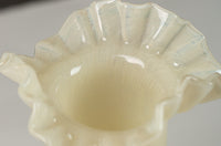 Light Milk Yellow High Sense Glass Vase 