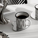 irregular shape mirror coaster