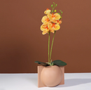 modern ceramic vase artistic shapes nude tones