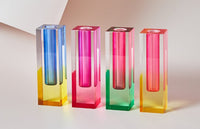 Modern Prism Acrylic Vase & Desktop Organizer-Letifly Lights and Decor