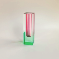 Modern Prism Acrylic Vase & Desktop Organizer-Letifly Lights and Decor