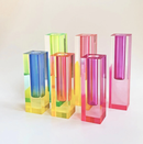 Modern Prism Acrylic Vase & Desktop Organizer-Letifly Lights and Decor