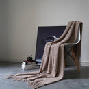 Modern Knit Throw Blanket