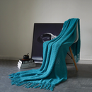 Modern Knit Throw Blanket