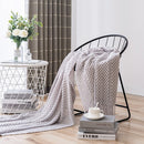 Modern Knit Throw Blanket