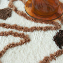 Butterfly Shaped rug tufted bath mat high quality