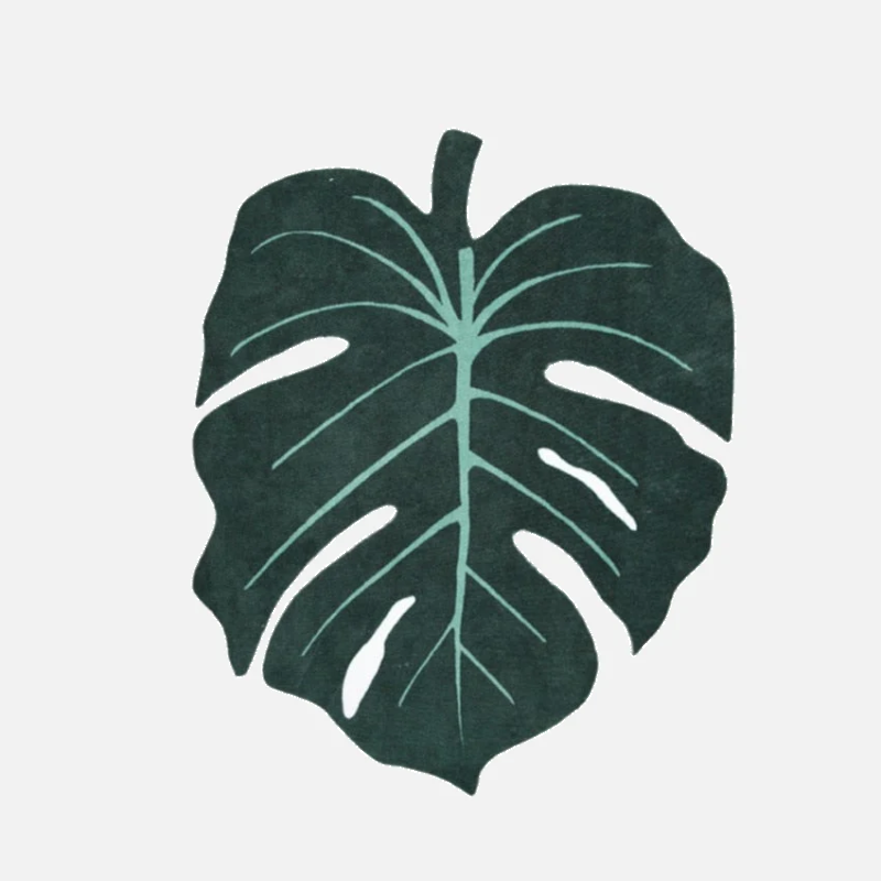 Monstera Leaf Luxury Area Rug