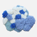 Moss Cloud Mixed Pile Wool Area Rug and Tapestry-Letifly Lights and Decor