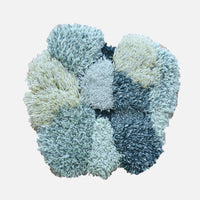 Moss Cloud Mixed Pile Wool Area Rug and Tapestry-Letifly Lights and Decor