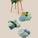 Moss Cloud Mixed Pile Wool Area Rug and Tapestry-Letifly Lights and Decor