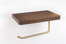 Rectangle Walnut Wooden Rack