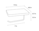 Rectangle Walnut Wooden Rack Measurements