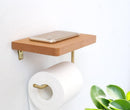 Rectangle Walnut Wooden Rack