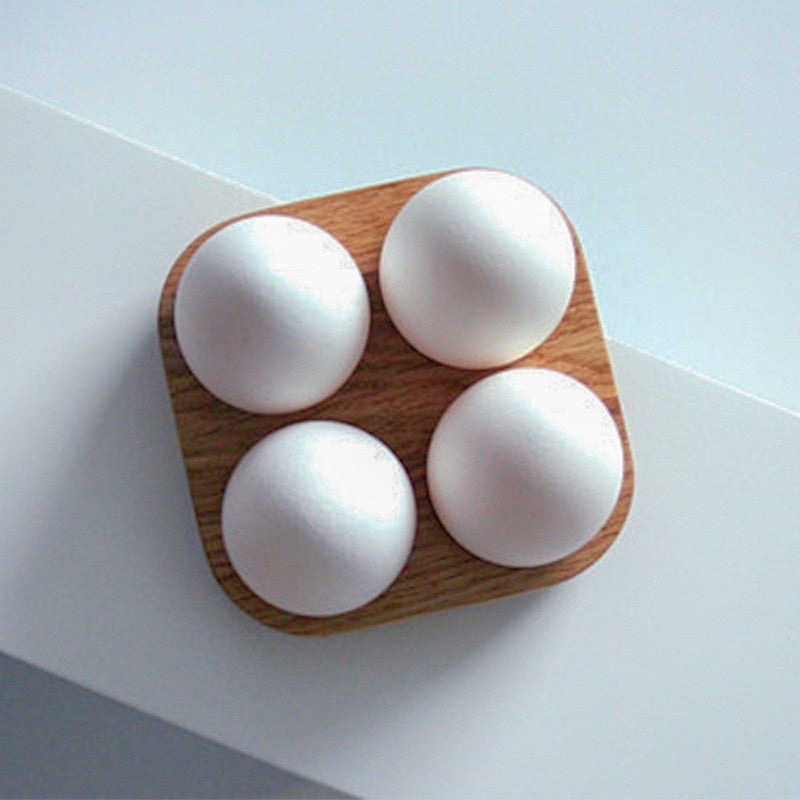 Natural Wooden Egg Tray