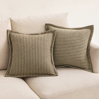 Square Fashion Houndstooth Lumbar Cushion For Sofa Cover Pillow