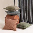 Square Fashion Houndstooth Lumbar Cushion For Sofa Cover Pillow